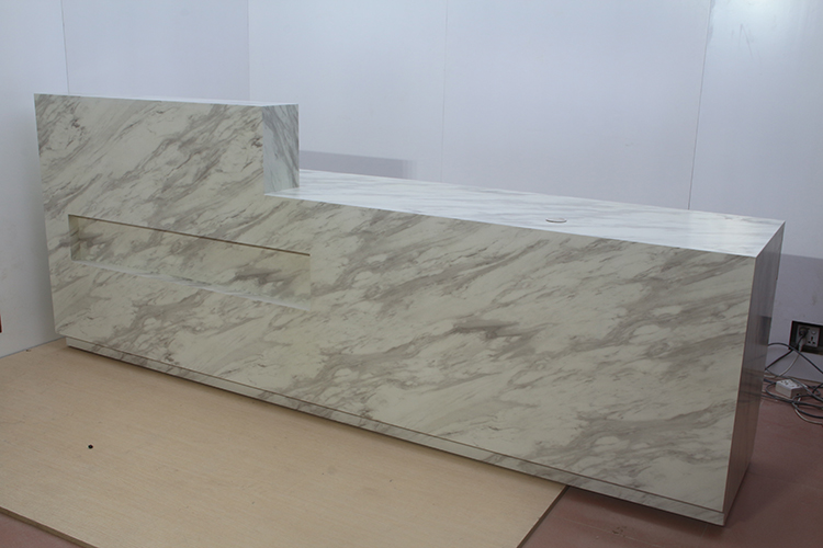 Marble front desk