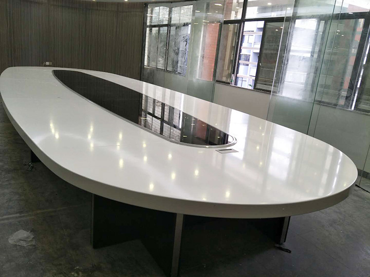 Oval table